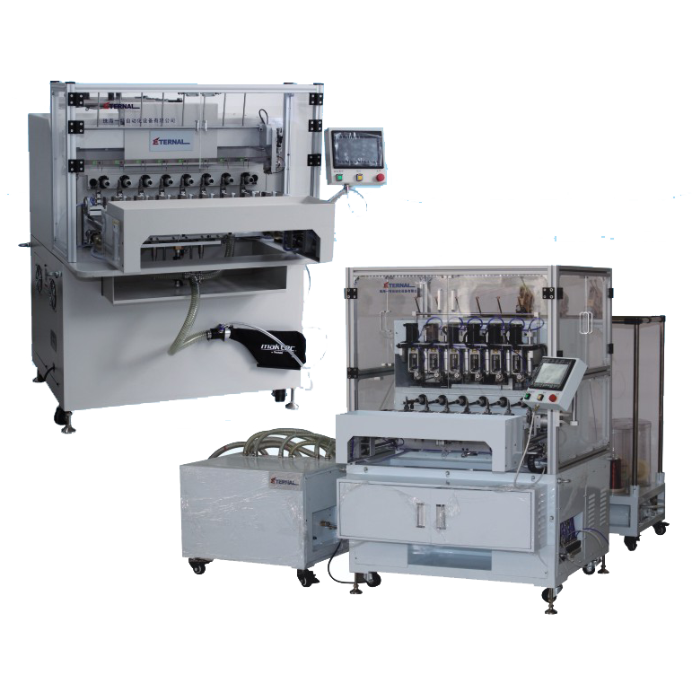 汽車初級點火線圈繞線機（剝漆皮功能）